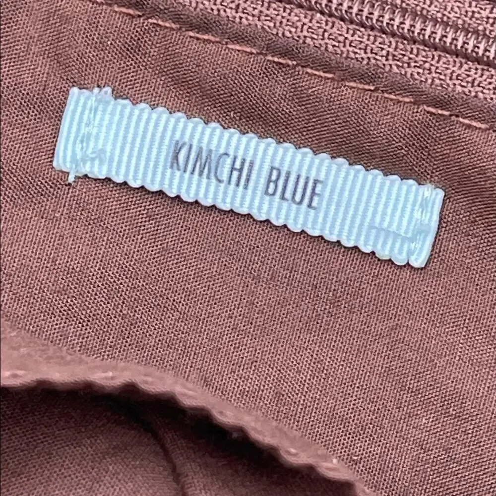 URBAN OUTFITTERS - Kimchi Blue backpack green patchwork & faux leather trimming